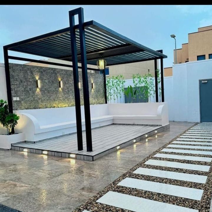 حدادة وتصنيع برجولة خارجية بعسير - نموذج 9